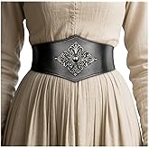 L'VOW Women's Viking Corset Belt - Renaissance Cinch Belt for Halloween Pirate Medieval