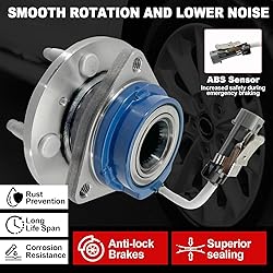 Pair 513121 Front Wheel Bearing Hub Assembly