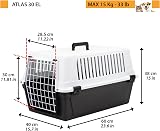 Ferplast Dog Carrier Medium Up to 15 kg 60x40x38 cm Black view 3