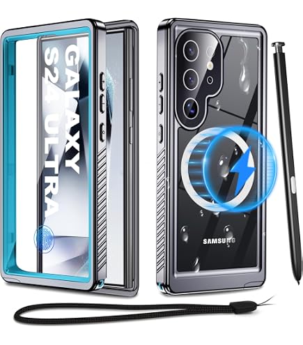 Amazon.com: AICase Samsung Galaxy S24 Ultra Case Waterproof Clear