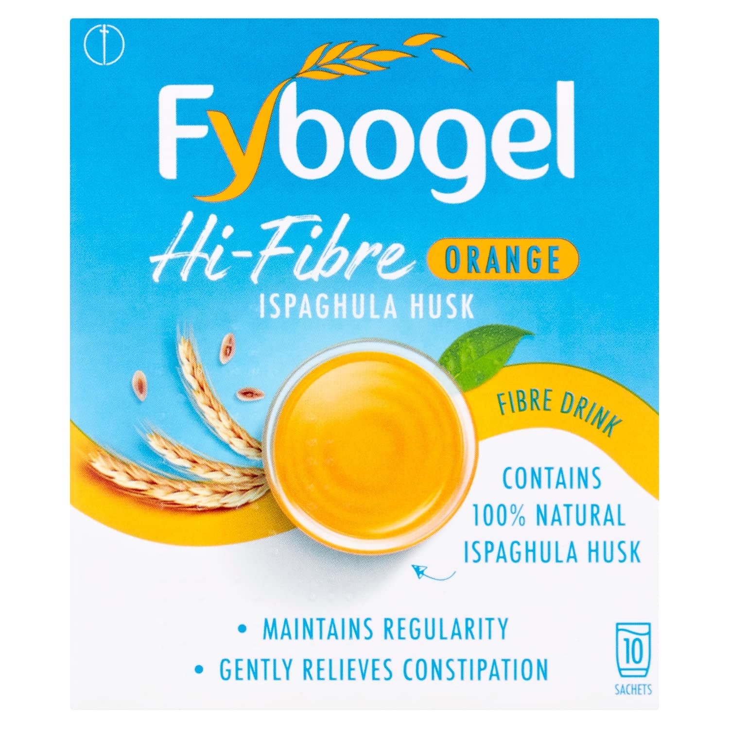 Fybogel Hi Fibre Orange Constipation Relief 10 Sachets