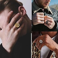ChainsProMax Biker Rings for Men Mjolnir Ring Size