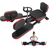 NArra Leg Stretcher Machine, Adjustable Leg Stretch Training Machine, 330lbs Heavy Duty Leg Extension Machines for Home Yoga Gym Fitness to Train Leg Flexibility, Black