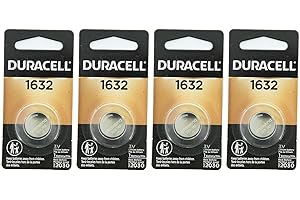 DURACELL 1632 Lithium Coin Battery Pack of 4