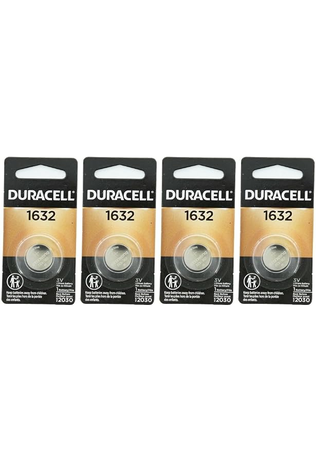 2 X Duracell CR1632 Batterien – Lithium, 3V, Für Fernbedienungen & Kleinelektronik