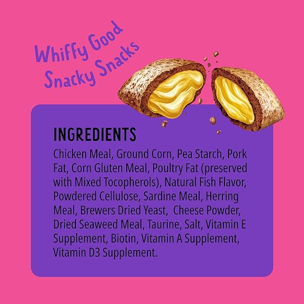 BONKERS CAT BITES, CRUNCHY & SOFT BANGIN’ BEEF FLAVOR TREATS, LOW CALORIE, TRAINING OR FOOD TOPPER, 3 OZ