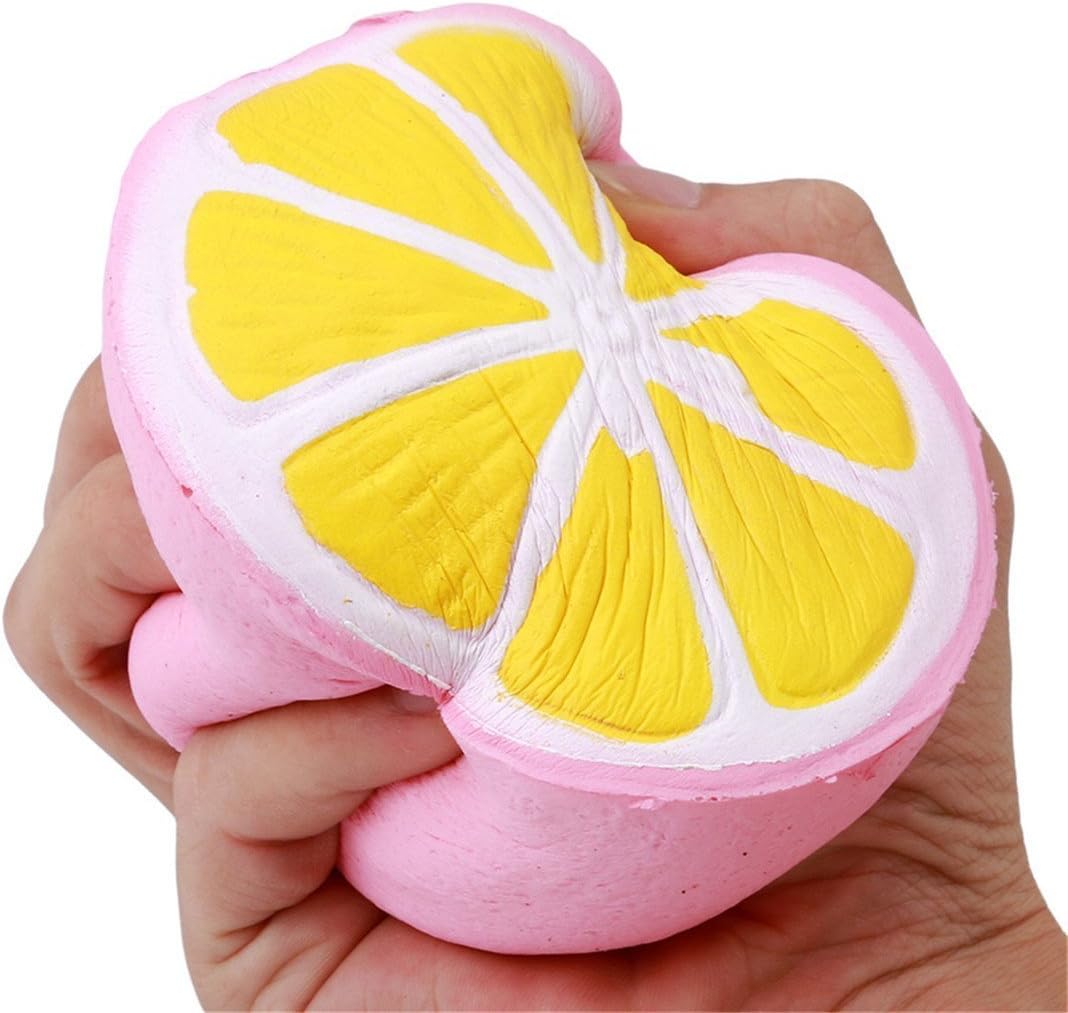 Yikou Jumbo Slow Rising Squishies Cheeki Lemon Squishy Cream Scented Charms Kawaii Squishy Toys For Kids and Adults
