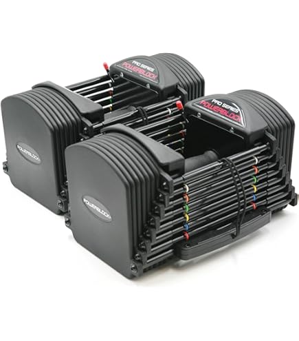 PowerBlock Sport 24 Adjustable Dumbbells, Sold in Pairs, 3