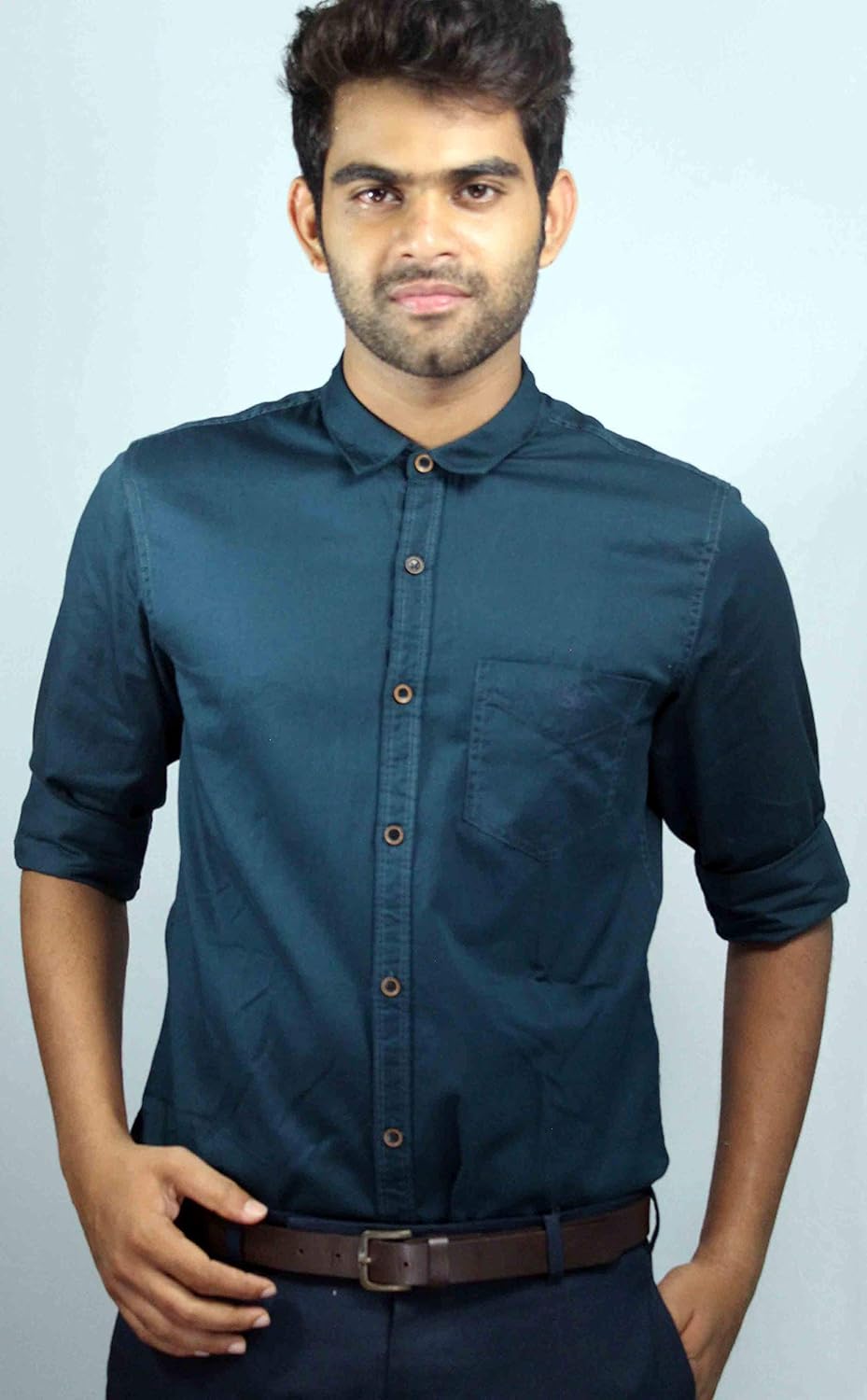Buy Indi Hemp Men S Cotton Casual Shirt For Men Full Sleeves Slim
