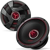 Pioneer P.R.O. Series TS-M651PRO 6.5" Component Car Speakers 500W Max | Perfect for High-SPL Builds and Pro-Level Car Audio