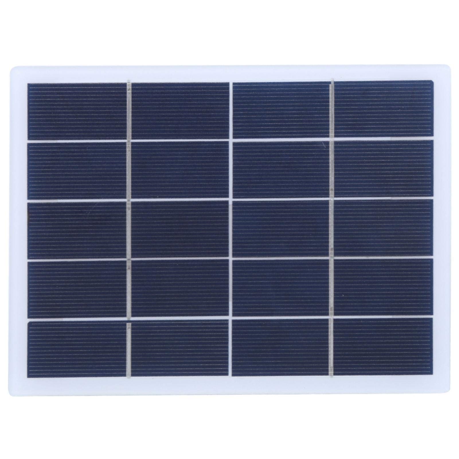 Demeras 3W 5V Outdoor solar panel DIY Solar Panel Portable Charger Polycrystalline Silicon Solar Laminate DC Output for Phone, Car