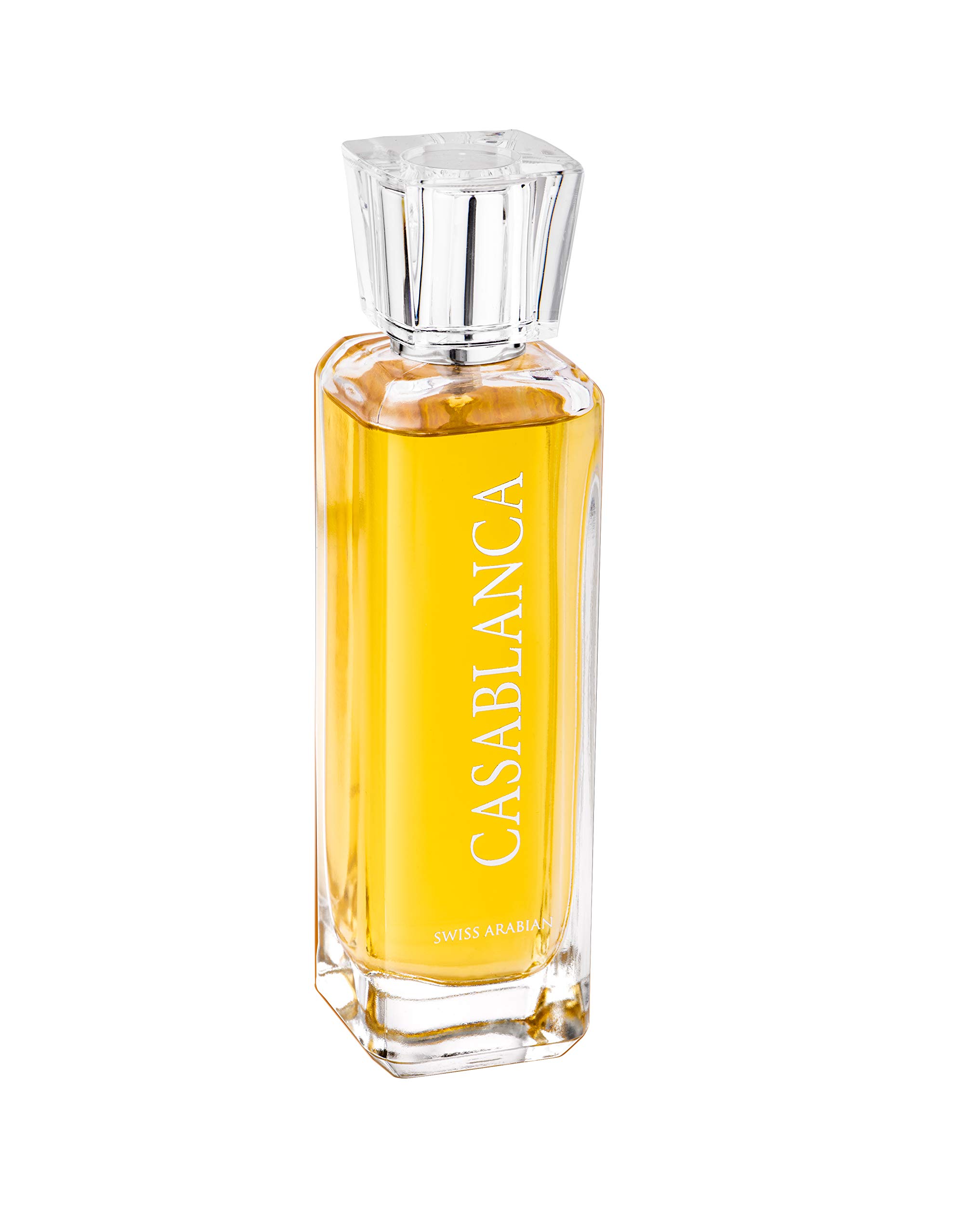 Swiss Arabian Casablanca - Luxury Products From Dubai - Long Lasting, Addictive Personal EDP Spray Fragrance - Seductive Signature Aroma - 3.4 Oz
