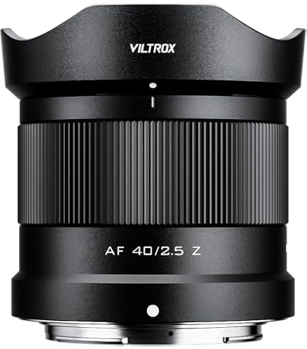 Amazon.com: VILTROX 40mm F2.5 Z Mount Lens, AF 40mm f/2.5 Z Full