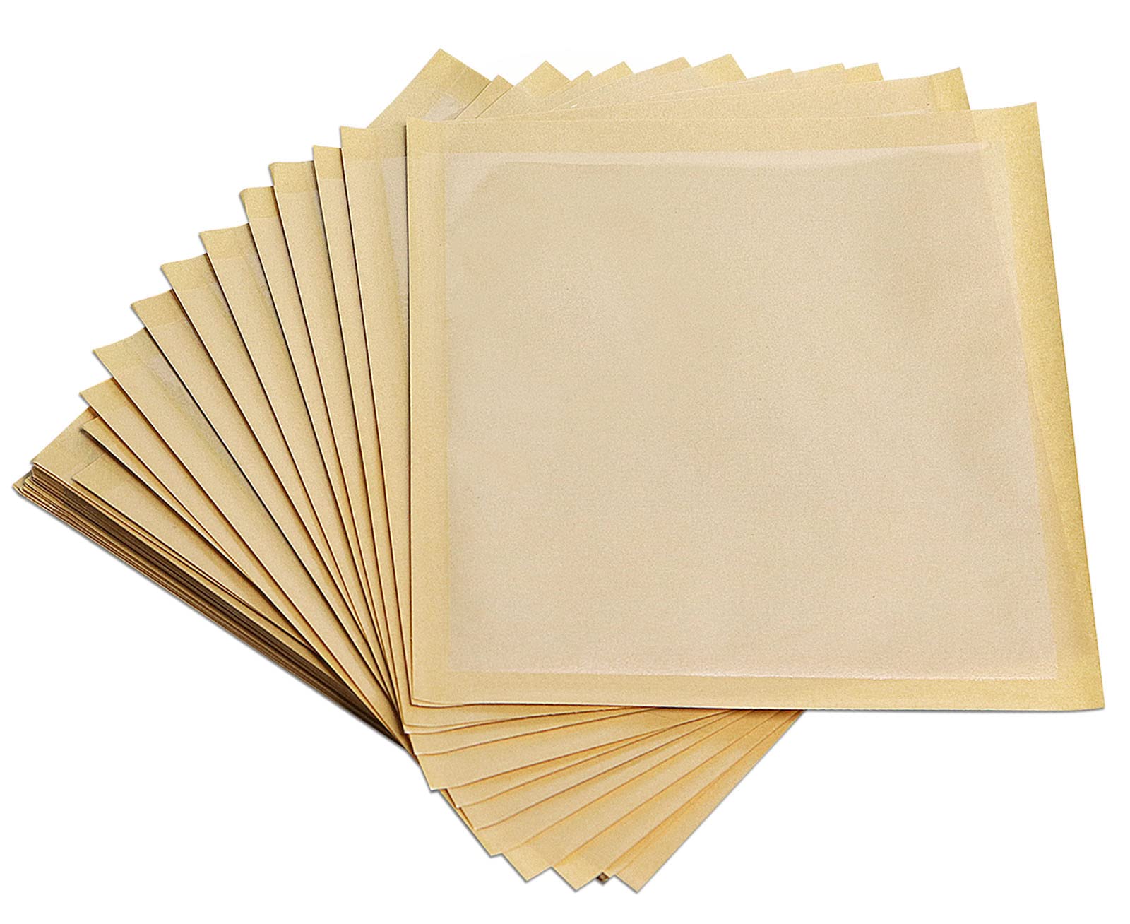 Photo 1 of Goalfly 100 Pcs Bakery Bags with Window, 7.1 x 7.5 Inches Paper Sandwich & Donut Bags for Treat, Snack & Cookie Packaging (Brown)