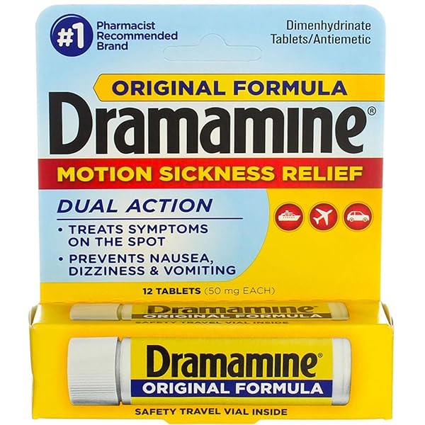 DRAMAMINE ORIGINAL FORMULA – 12 CT, PACK OF 6