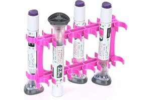 DawnBox Insulin Pen Storage Holder for Zepbound Injection Pens | Compatible with Mounjaro, Refrigerator Storage Holder for 12