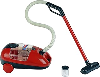 Theo Klein 6719 Vileda Staubsauger I Batteriebetriebener Kinderstaubsauger mit Sound-und Saugfunktion I Maße: 17 cm x 29 cm x 15 cm I Spielzeug für Kinder ab 3 Jahren