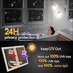 Dwersty Total Blackout Window Privacy Film