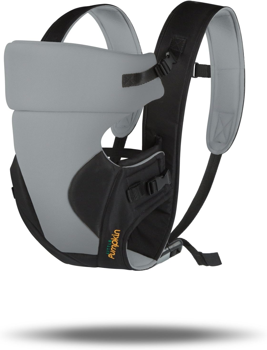 Little Pumpkin Kiddie Kingdom Baby Carrier Bags for Baby 3 Way Carry Baby Carrier Bags for Baby | Kids | Infants | New Born | Boys | Girls of 6 Month to 2 Years (Grey Black)