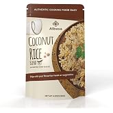 Albasa Coconut Rice Seasoning (Mild,4.5oz) Real Coconut Milk,Seasoning and Spices,4.5 Ounce