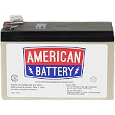 RBC17 UPS Replacement Battery for APC By American Battery