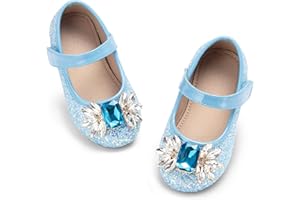 Otter MOMO Toddler Little Girls Princess Shoes Mary Jane Ballerina Flats Flower Girl Dress Shoes