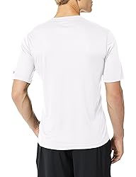Terramar Men's M Ss Transport Tee, White, S