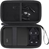 Baval Case for GL.iNet GL-BE3600 Portable Travel Router and Power Adapter | Fits for BE3600/MT3000/AXT1800/SFT1200 Travel Router, Protective Storage Box, Shockproof, Portable Travel Router Case
