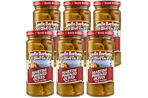 SANTA BARBARA OLIVE CO Santa Barbara Martini Olives, 5-Ounce Jars (Pack of 6)