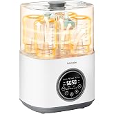 Feilizbebe Electric Steam Baby Bottle Sterilizer and Dryer and Warmer, Bottle Storage Sterile / Bottle Warmer / Heating Food