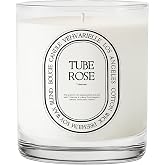 Tuberose Luxury Scented Candle 8oz | White Floral &amp; Creamy Tuberose | Long-Lasting 40hr Clean Soy Burn | Room-Filling Home Fragrance | Gift for Women &amp; Men