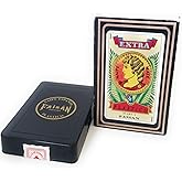 Spanish Playing Cards, Barajas Espanolas, Red Color, Color rojo Faisan