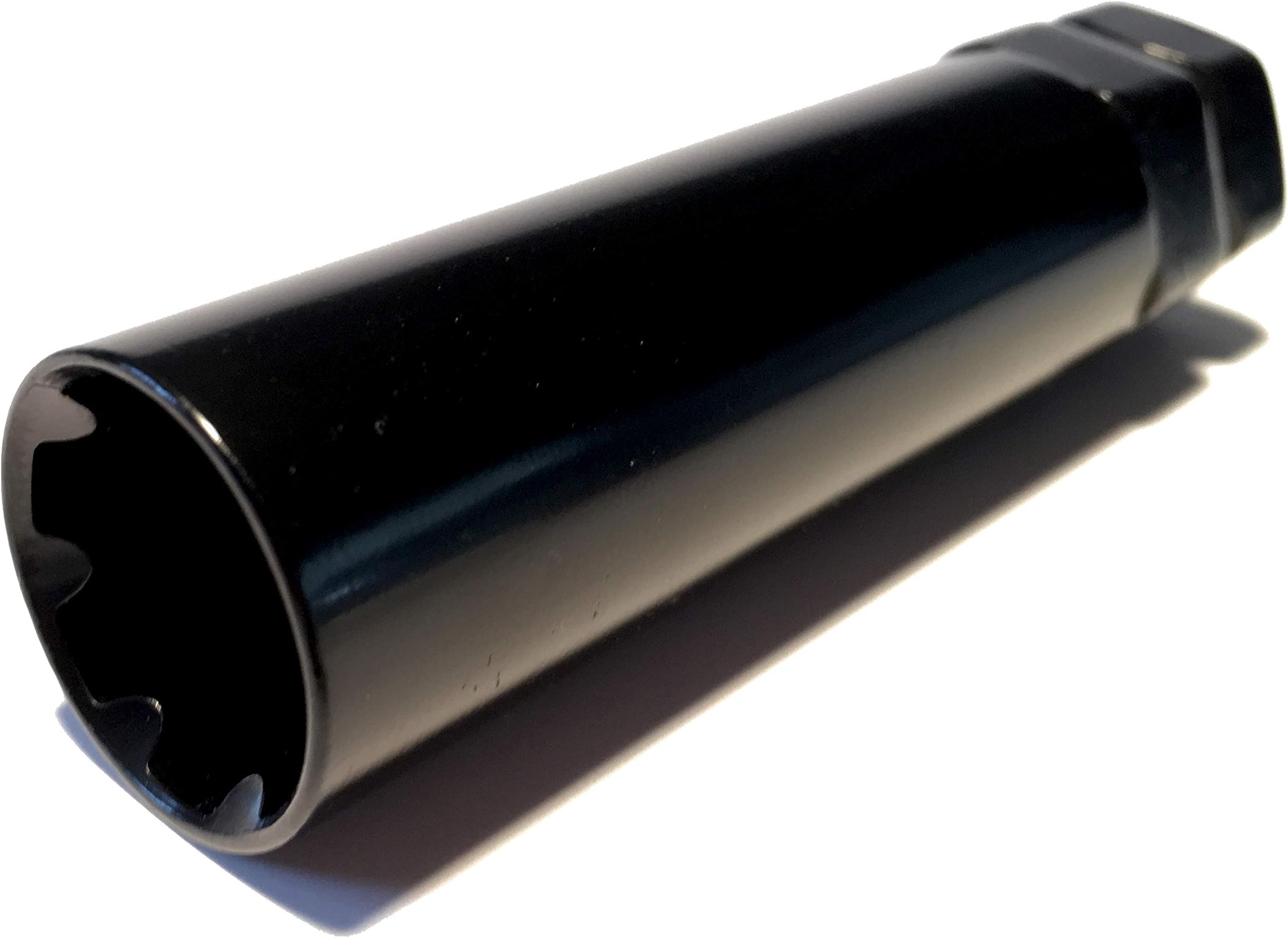 Coyote Replacement Key for 6 Spline Tuner Lug Nuts Black Wheel Lock Tool 12x1.5 12x1.25