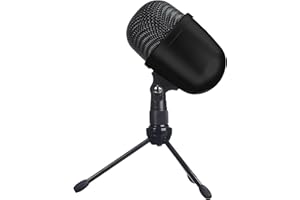 �鶹�� Basics Desktop Mini Condenser Microphone With Tripod - Black