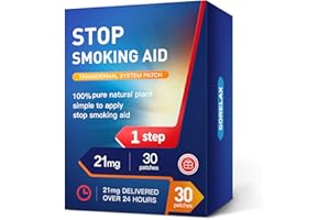 TUWYFE 30 Patchs - Stop Smoking Aid Patches Step 1-21mg Best Product to Quit Smoking - Quit Smoking Aid That Work (step1)