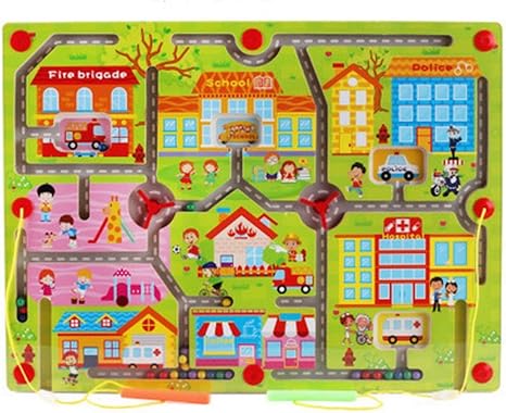 magnetic maze puzzle