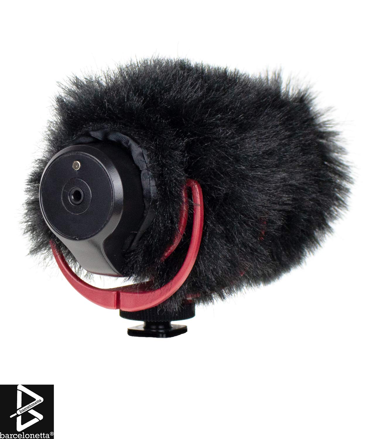 Black Wind Muff RODE Videomic GO Deadcat Microphone Fur Windscreen