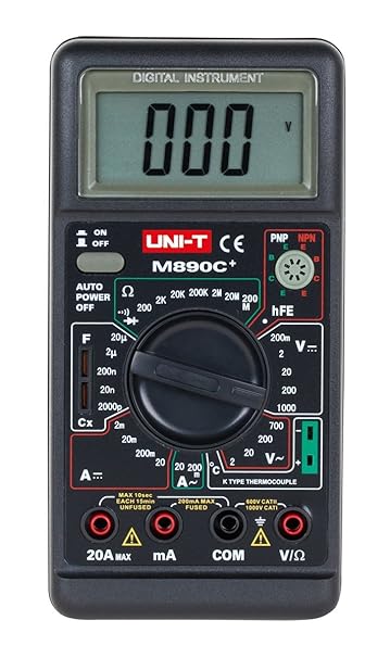 UNI-T M890C/ MIE0004 Digital-Multimeter Temperatur Messung