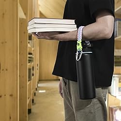 QeeCord Paracord Handle Compatible with Hydro Flask