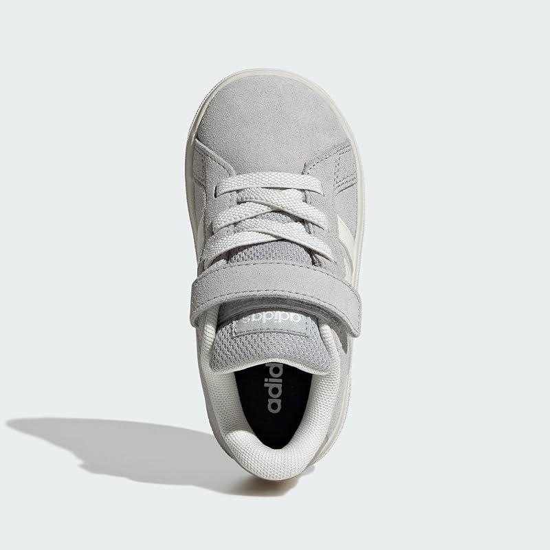 Mixte bébé Grand Court 00S Infants Shoes, Grey Two/Off White/Cloud White, 22 EU — photo 4 sur 8