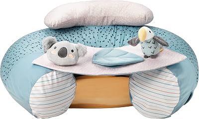Nuby Animal Adventures Sit-Me-Up Baby Seat Inflatable Floor Seat