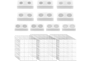 ALCYON 500 Cardboard Coin Holder for Collectors with 25 Sheets Coin Pocket Pages, 500 Pockets Coin Collecting Book Sleeves Protectors Storage and 10 Size 2" x 2" Currency Holders for Coin Collection Supplies