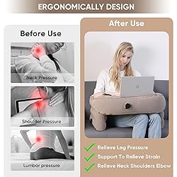 KEYGO Inflatable Reading Pillow for
