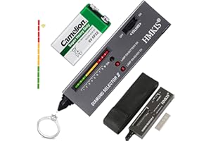 HMKIS Diamond Tester, Jewelry Diamond Tester, Thermal Conductivity Meter, Can't Test Metal,Must be Operated with Both Hands
