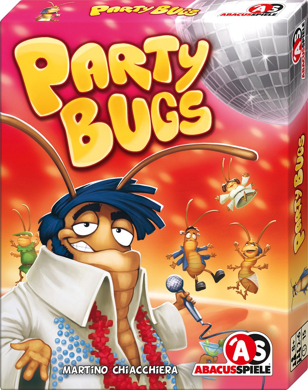 ABACUSSPIELE 08181 Party Bugs, Card Game