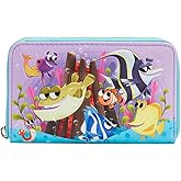 Loungefly Pixar Moments Finding NEMO Tank Zip Around Wallet