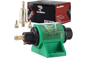 CarBole Universal 12 Volt Electric Fuel Pump 5-9 PSI, 35GPH, Super 12D for Diesel Engines