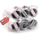 Water Bottle Organizer for Stanley Tumbler 40 OZ, 2 Pack Water Bottle Holders, Pantry Kitchen Organizers and Storage for Stan