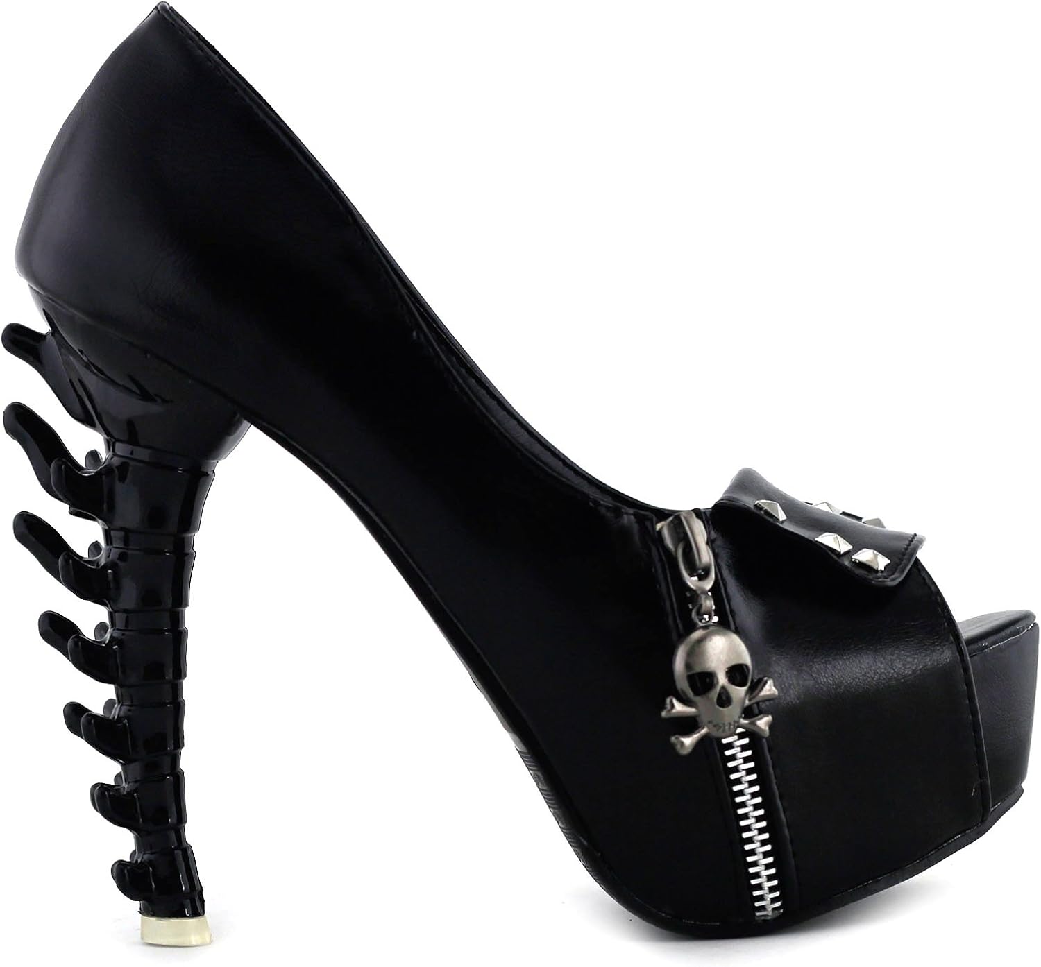 skull heels
