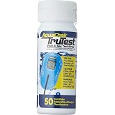 AquaChek TruTest Refill Test Strips - Digital Test Strip Reader Refill Strips - for Pool and Spa Water Testing - for Free Bromine, Free Chlorine, pH, and Total Alkalinity - 50 Strips
